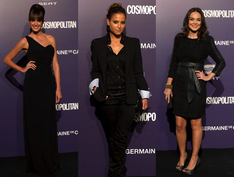 Ana Fernández y Romina Belluscio: los mejores estilismos de los Premios Cosmopolitan Fun Fearless Female 2011