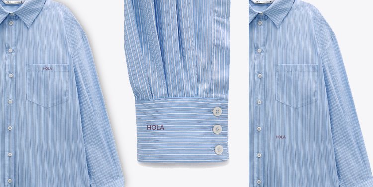 Tres posiciones distintas para personalizar tu camisa | Fotos: Zara.com