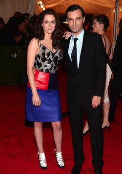 Nicolas Ghesquière y Kristen Stewart