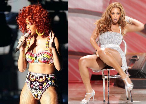 Rihanna o Beyoncé utilizan faja para bailar cómodas