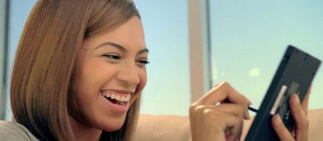 Beyoncé como imagen de Nintendo