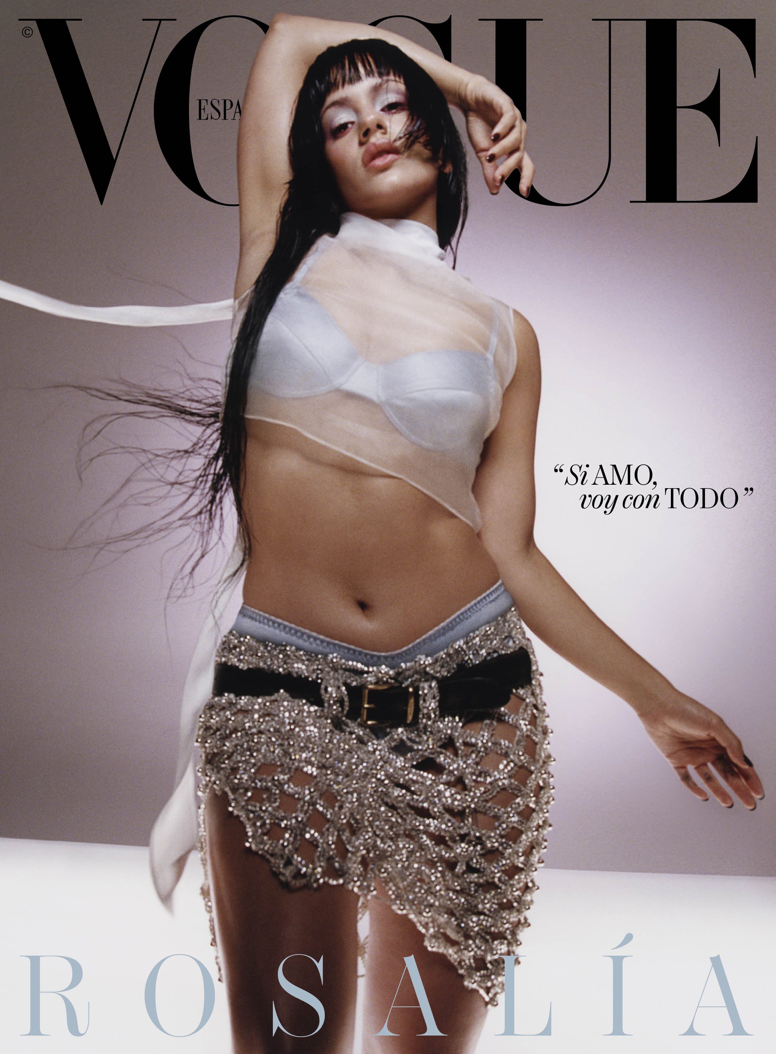 Rosalía protagoniza la portada de Vogue España en edición de noviembre 2022