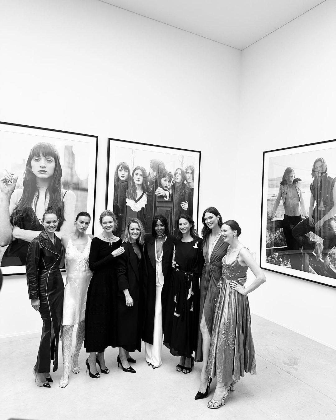 Celebs en la inauguración de 'Steven Meisel 1993. A year in photographs' | Foto: Instagram