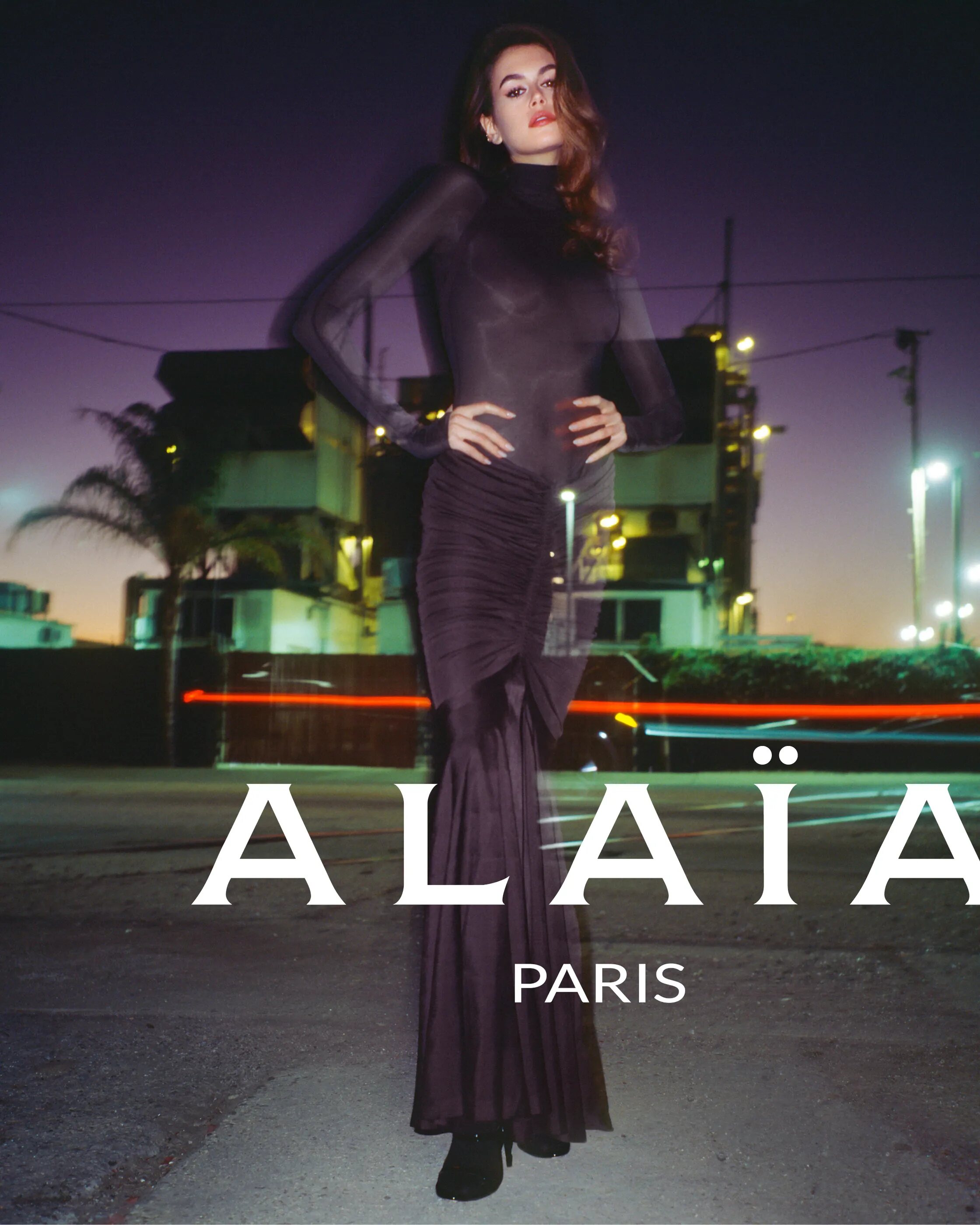 Kaia Gerber protagoniza la campaña primavera/verano 2023 de Alaïa