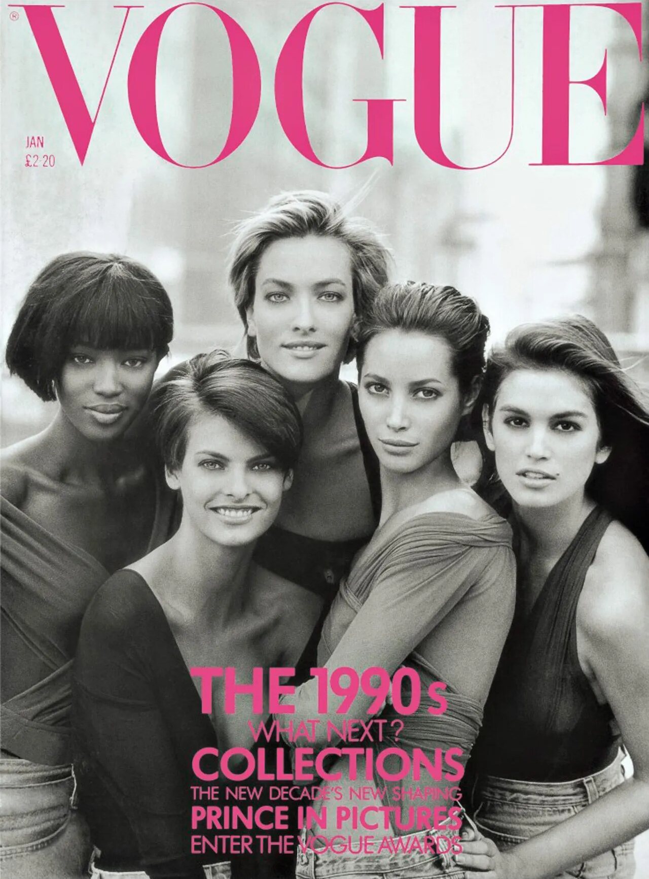 Tatjana Patitz fue una de las modelos originales de los 90 | Foto: Peter Lindbergh / Vogue