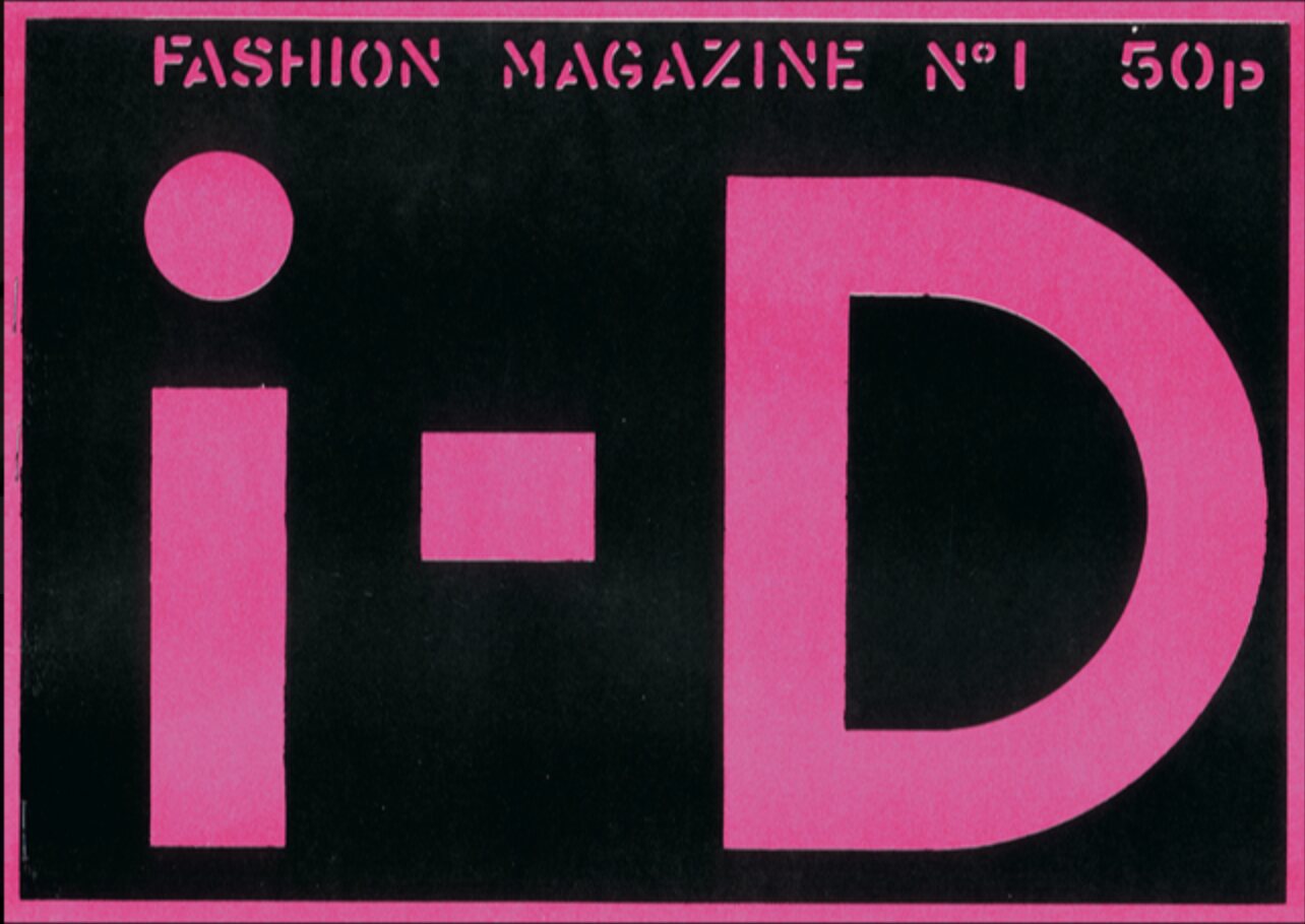 Primera portada de la revista i-D en 1980 | Foto: i-D Archivo