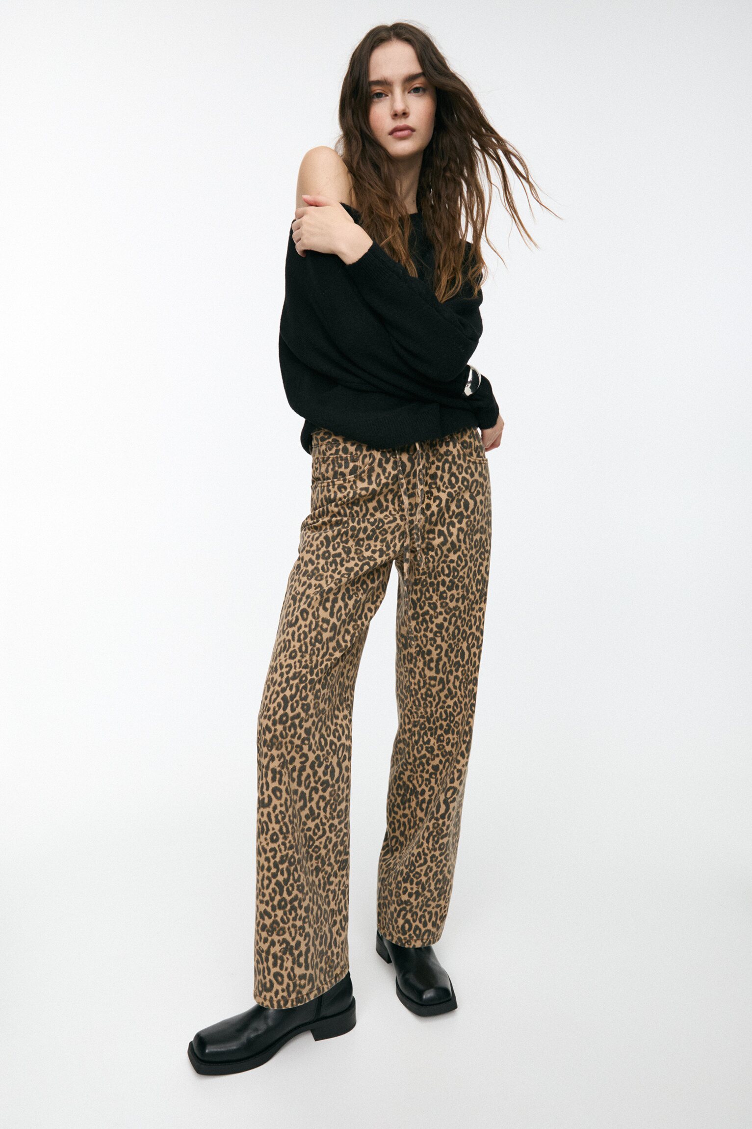 Jeans leopardo