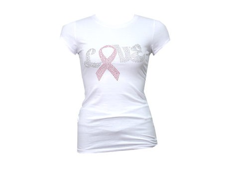 Camiseta Love Pink Ribbon de Barbarrella