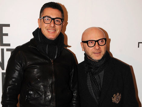 Los diseñadores Dolce&Gabbana