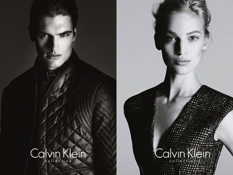 Matthew Terry y Vanessa Axente para Calvin Klein