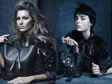 Gisele Bündchen y Edie Campbell presentan la temporada PV14 de Louis Vuitton