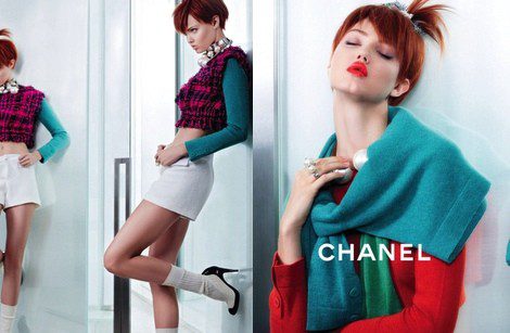 Lindsey Wixon presenta la campaña primavera/verano 2014 de Chanel