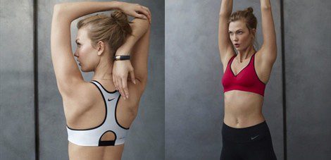 Karlie Kloss presenta la colección 'Nike Pro Bra Collection'