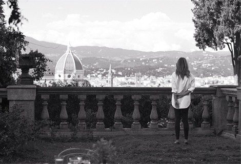 Julia Roberts en Florencia para el nuevo spot de Calzedonia