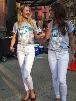 Candice Swanepoel y Lily Aldridge en la nueva campaña de Michael Kors