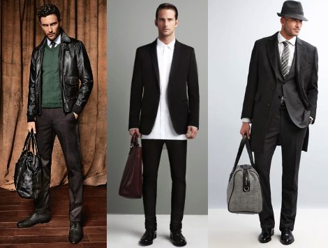 Los bolsos masculinos están de moda