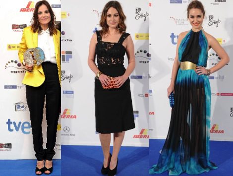 Elena Anaya, Aída Folch y Alicia Sanz destacan como las mejor vestidas de los premios José María Forqué 2012
