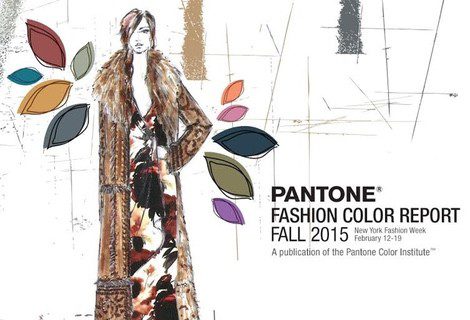 Pantone ha desvelado el Informe de Color para la moda de otoño 2015 en el que nos develada las tendencias para la próxima temporada