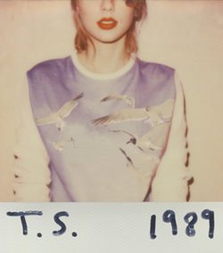 Portada del disco '1989' de Taylor Swift