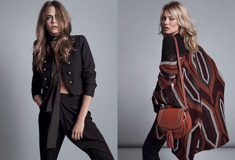 Las top models inglesas presentan la colección otoño/invierno 2015/2016 de Mango