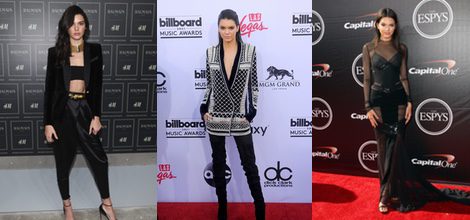 Kendall Jenner, su elegancia a través del negro