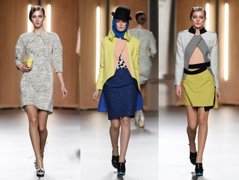 La mirada futurista al pasado llega de la mano de Ana Locking en la Madrid Fashion Week