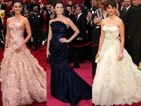 El paso de Penélope Cruz sobre la alfombra roja de los Premios Oscars