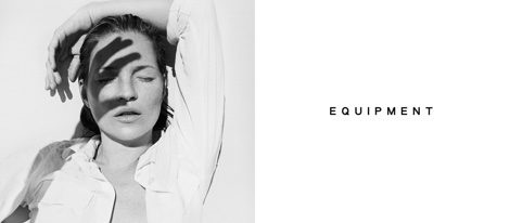 Kate Moss en una de las imágenes de la campaña para Equipment