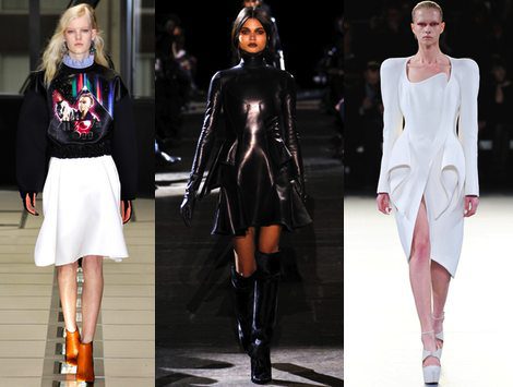 Balenciaga, Givenchy, Thierry Mugler y Balmain ya han desfilado en París