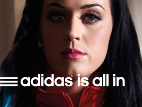 La sensualidad de Katy Perry llega a Adidas