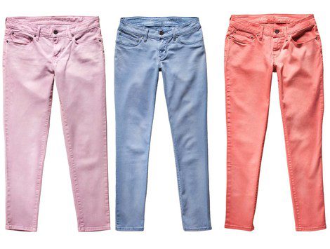 Los nuevos jeans están disponibles en varios colores