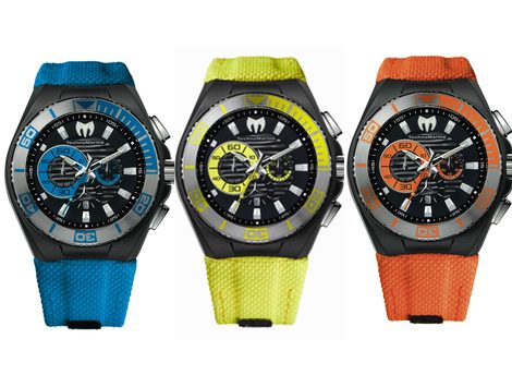 Relojes en colores flúor de la firma Locker by TechoMarine