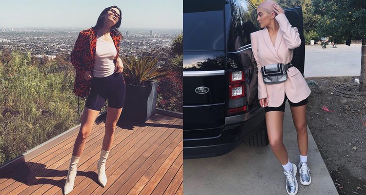 Kendall y Kylie Jenner luciendo mallas con americana / Fotos: Instagram