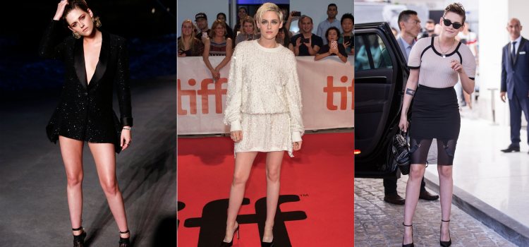 Varios looks de la actriz Kristen Stewart en 2018
