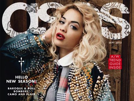 Rita Ora posa con las nuevas tendencias para otoño/invierno 2012 en la Revista Asos Magazine