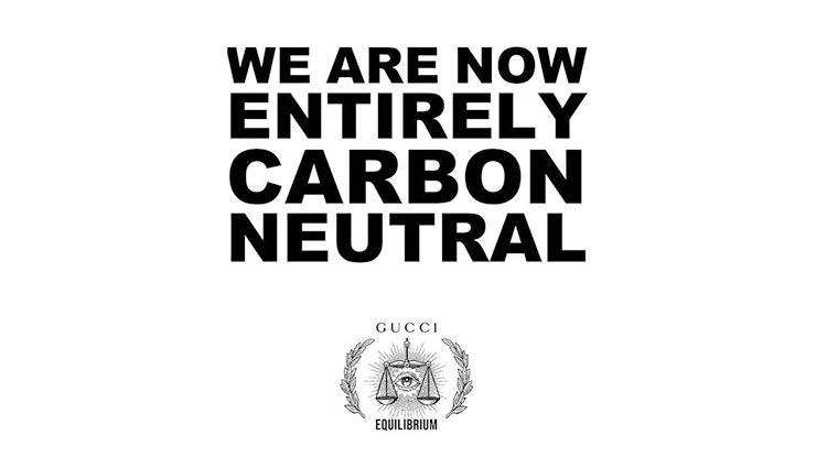 Gucci anuncia su huella de carbono cero | Foto: Instagram