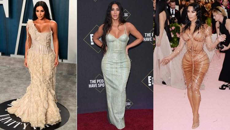 Kim Kardashian es fil amante de los looks vintage