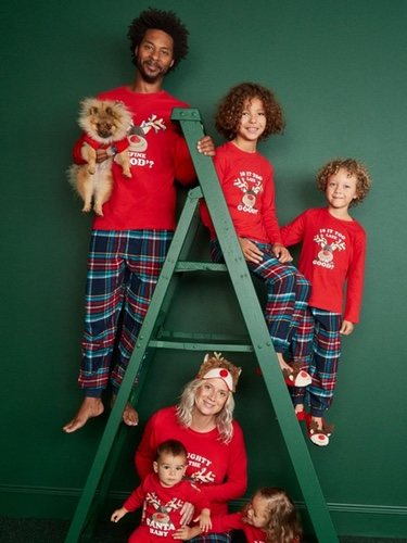 Pijama de cuadros de la colección navideña de Primark