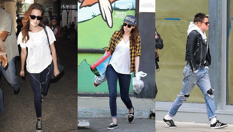 Tres opciones de 'street style' de Kristen Stewart