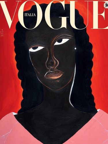Portada de enero 2020 de Vogue Italia