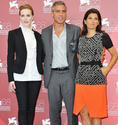Evan Rachel Wood y Marisa Tomei estrenan la alfombra roja del Festival de Venecia
