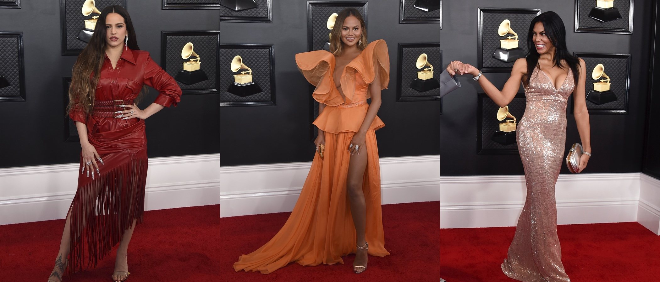 Rosalía, Chrissy Teigen o Nina Alu, entre las mejor vestidas de los Grammy 2020