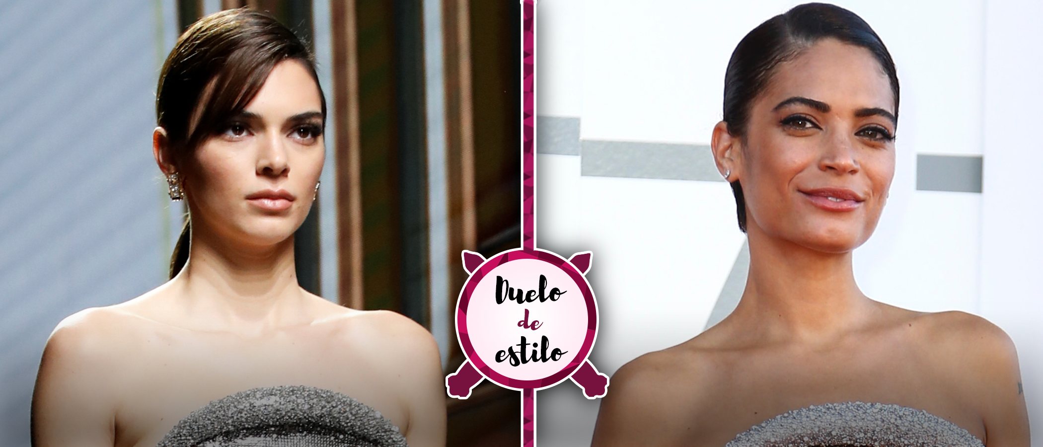 Elodie y Kendall Jenner muestran las dos versiones de un mismo vestido: ¿Corto o largo?