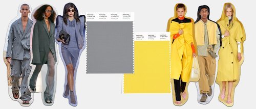 Amarillo y gris: todo lo que los colores del año 2021 según Pantone han significado y significan para la moda