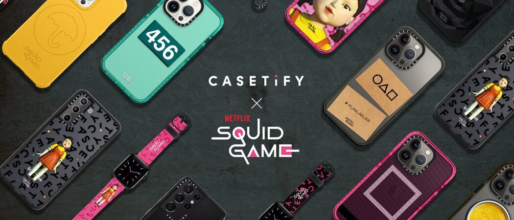 CASETiFY y Netflix se unen para lanzar una colección de fundas de móvil inspiradas en 'El Juego del calamar'
