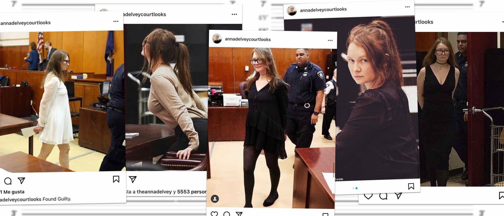 'Anna Delvey Court Looks': La cuenta original de Instagram que recopiló todos los looks de Anna Sorokin durante su juicio