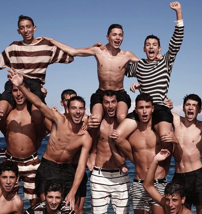 Estilo mediterráneo, marinero y muy italiano para la colección primavera/verano 2013 de Dolce & Gabbana