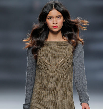 Sita Murt apuesta por el punto en su colección otoño/invierno 2013/2014 en Madrid Fashion Week