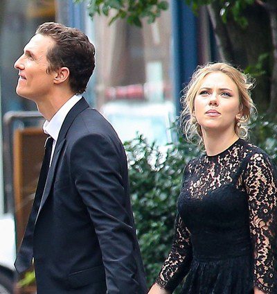 Scarlett Johansson y Matthew McConaughey derrochan glamour en el rodaje de un spot de Dolce & Gabbana