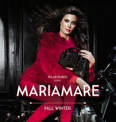 Maria Mare vuelve a apostar por Pilar Rubio como imagen de su colección otoño/invierno 2013/2014